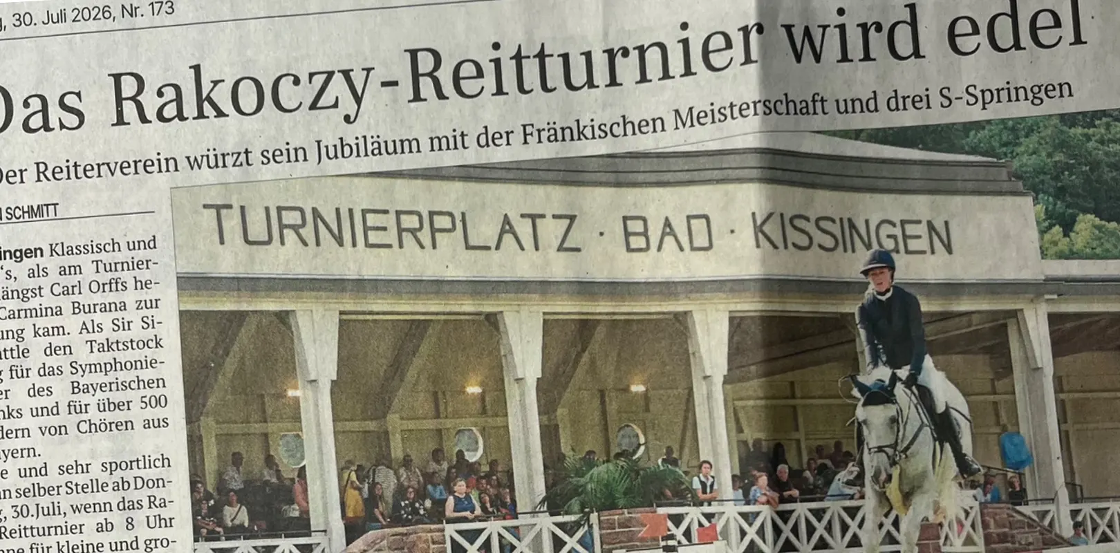 Das Rakoczy-Reitturnier wird edel