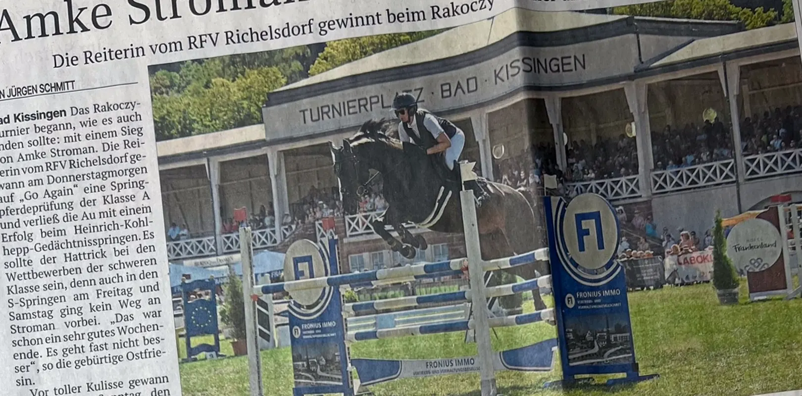 Amke Stroman ist nicht zu schlagen